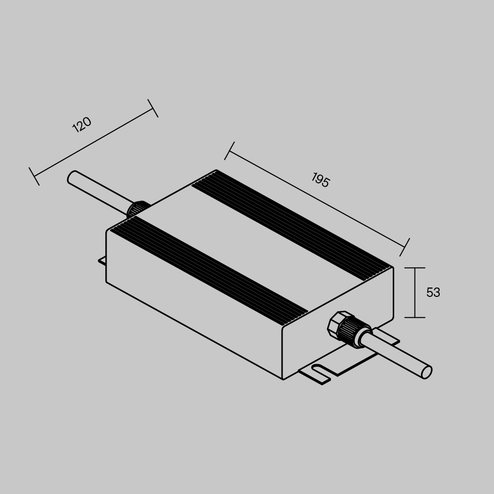 Блок питания Maytoni Led Strip PSL008 24В 400Вт IP67 822008 в #REGION_NAME_DECLINE_PP#
