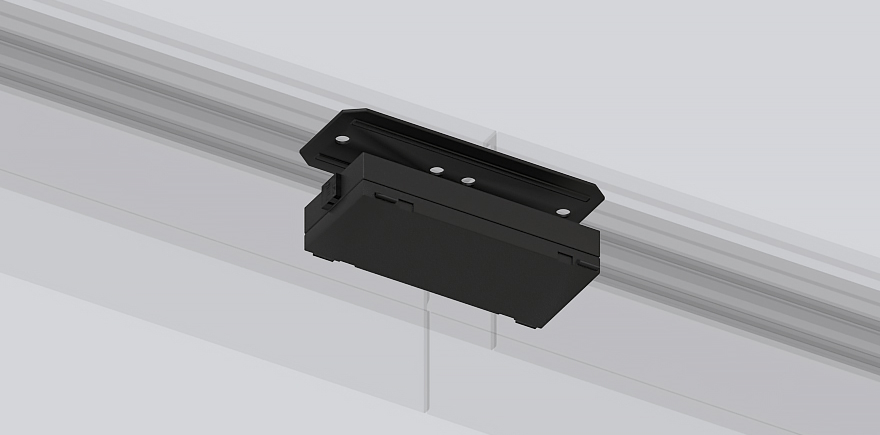 Прямой соединитель Luminotti Slimline L.200.2.BK в Санкт-Петербурге