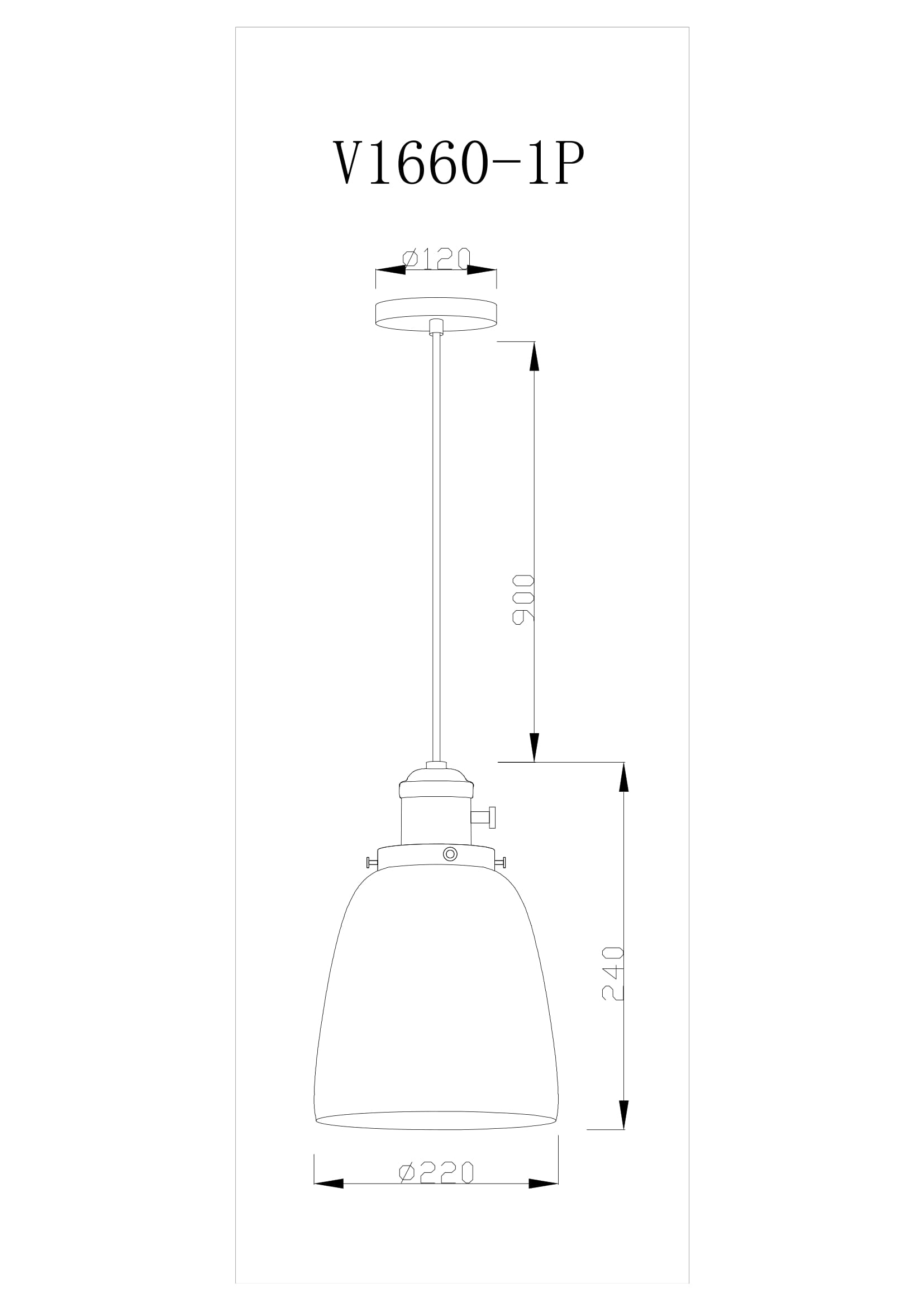 Подвесной светильник Moderli Suvo V1660-1P в Санкт-Петербурге