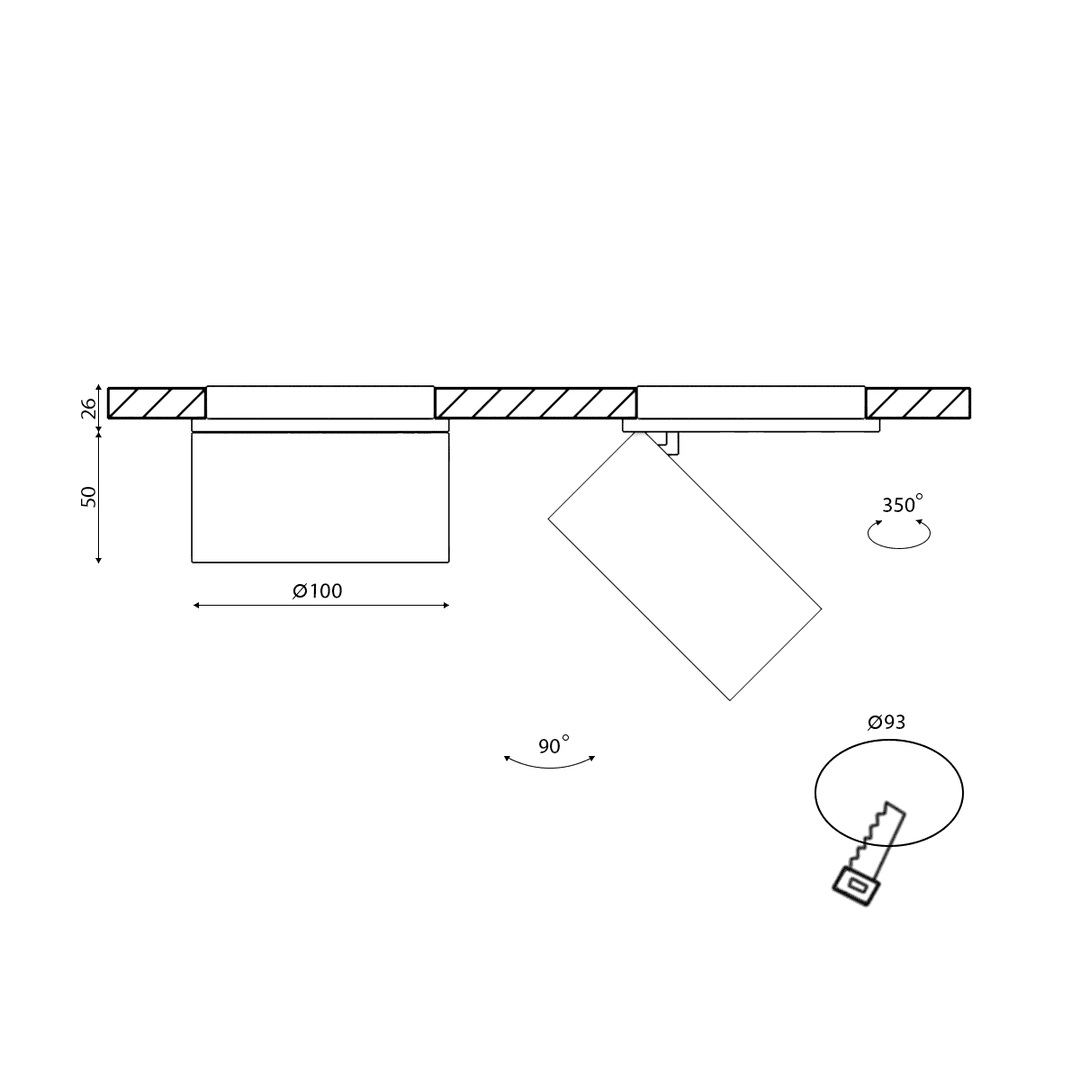 Спот DesignLed RT-MJ-1001-B-13-WW 002969 в Санкт-Петербурге