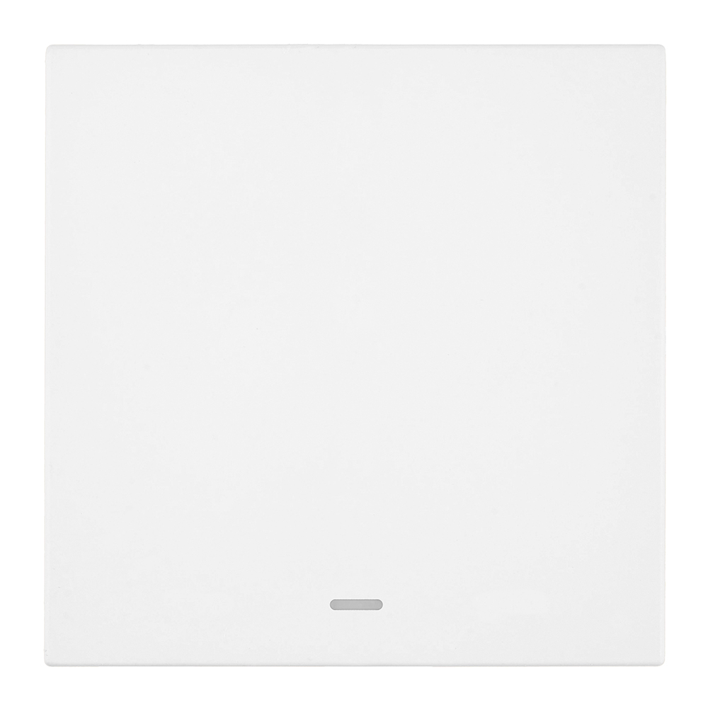 Выключатель 1-клавишный c индикатором (механизм) Stekker Мия 250В 10А RSW10-3101-01 белая магнолия 50431 в Санкт-Петербурге