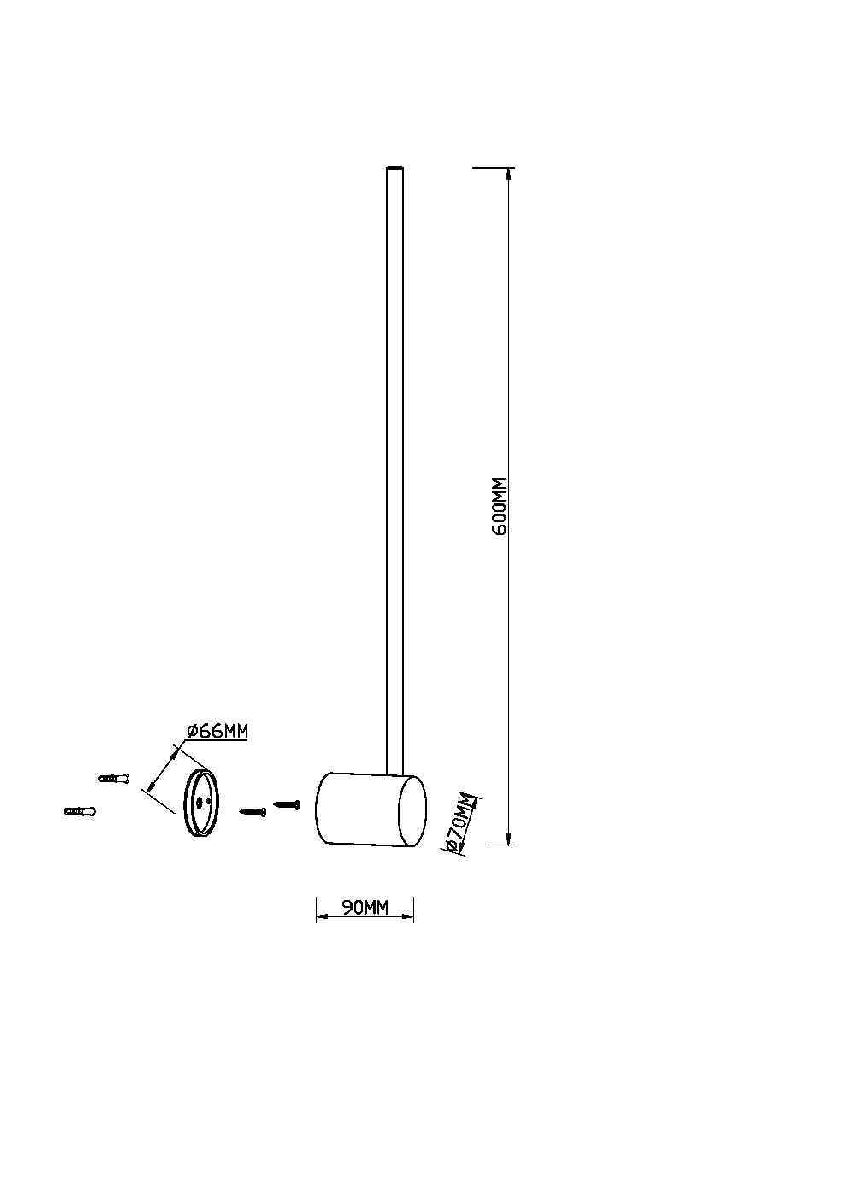 Настенный светильник Maytoni Light stick MOD237WL-L6B3K в #REGION_NAME_DECLINE_PP#