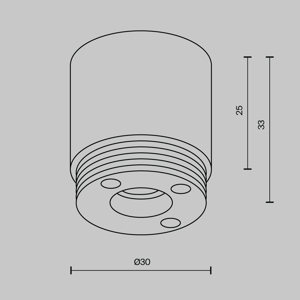 Конечная заглушка Maytoni Shelf CA021EC-B в Санкт-Петербурге