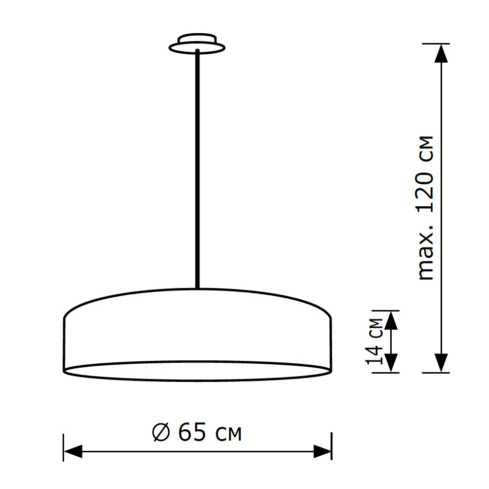 Подвесной светильник LightHall Turdan 65 LH022026 в Санкт-Петербурге
