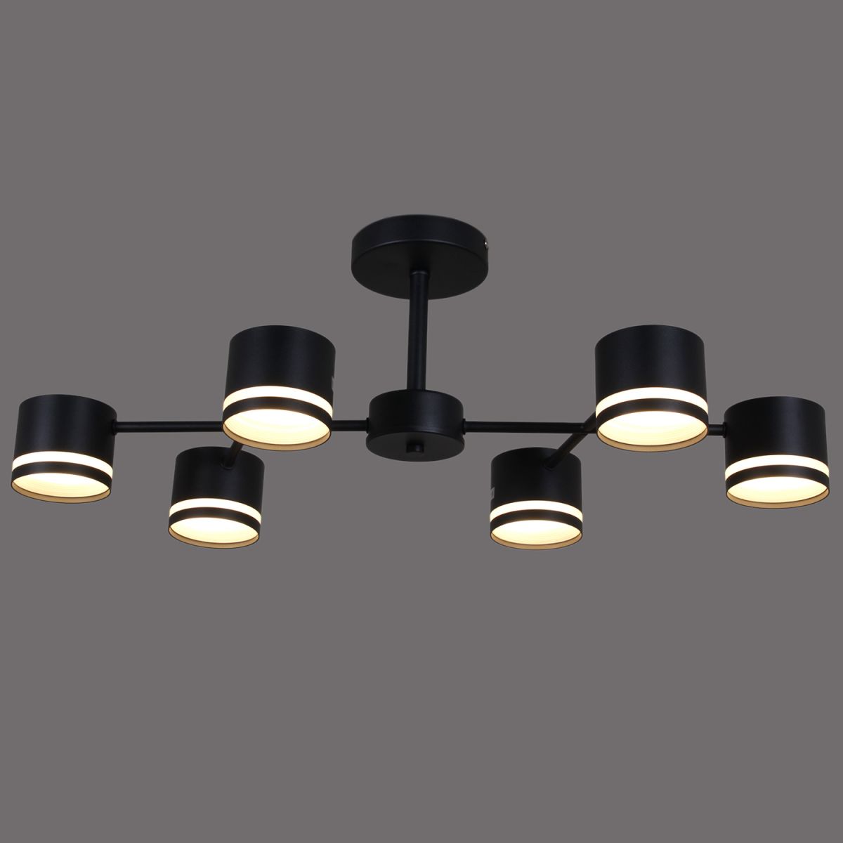 Люстра на штанге Reluce 96730-0.3-06 GX53 BK в Санкт-Петербурге