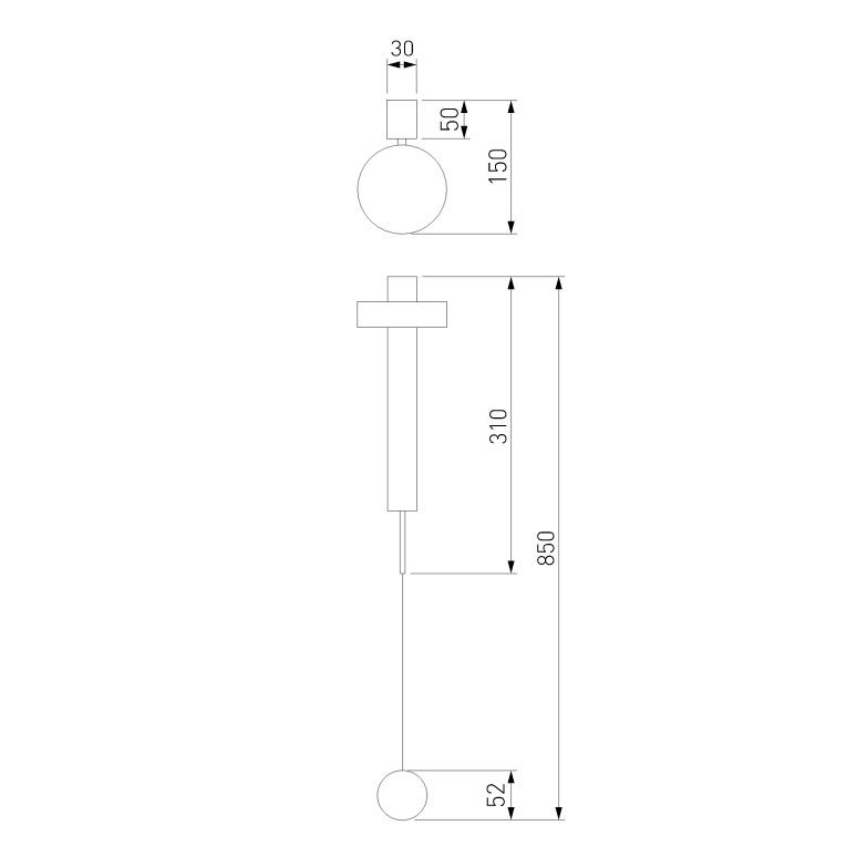 Настенный светодиодный светильник Elektrostandard Orco 4690389180590 в Санкт-Петербурге