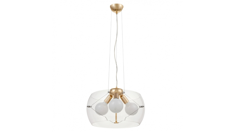 Подвесная люстра Lumina Deco Globo LDP 6018-400 PR+F.GD в Санкт-Петербурге