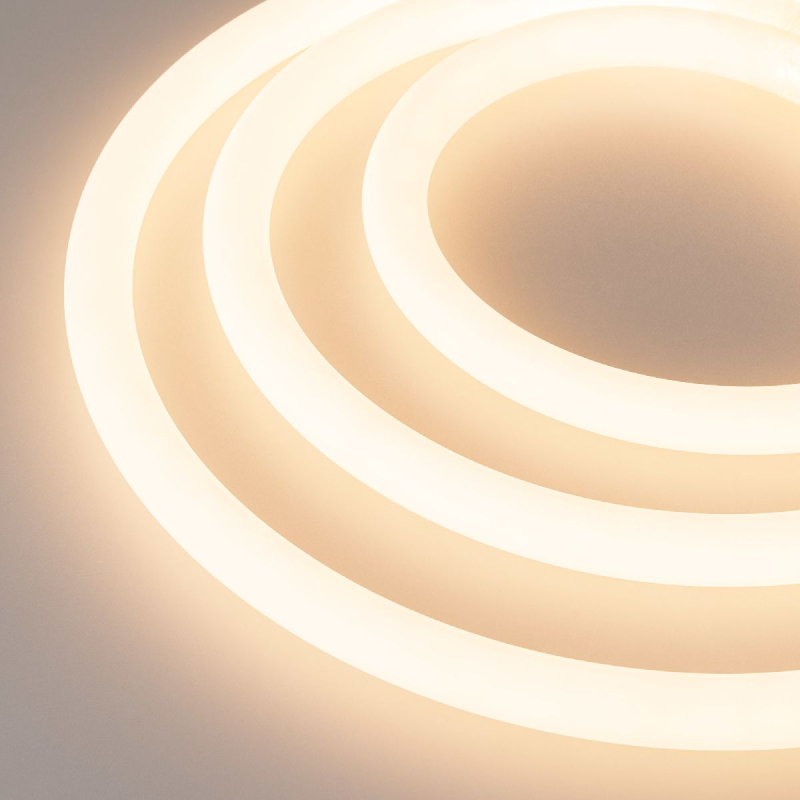 Светодиодная лента герметичная Arlight MOONLIGHT-TOP-A336-D18mm 24V Warm2700 360deg 14.4 W/m, IP65, 2835, 5m, wire x1 038760 в Санкт-Петербурге