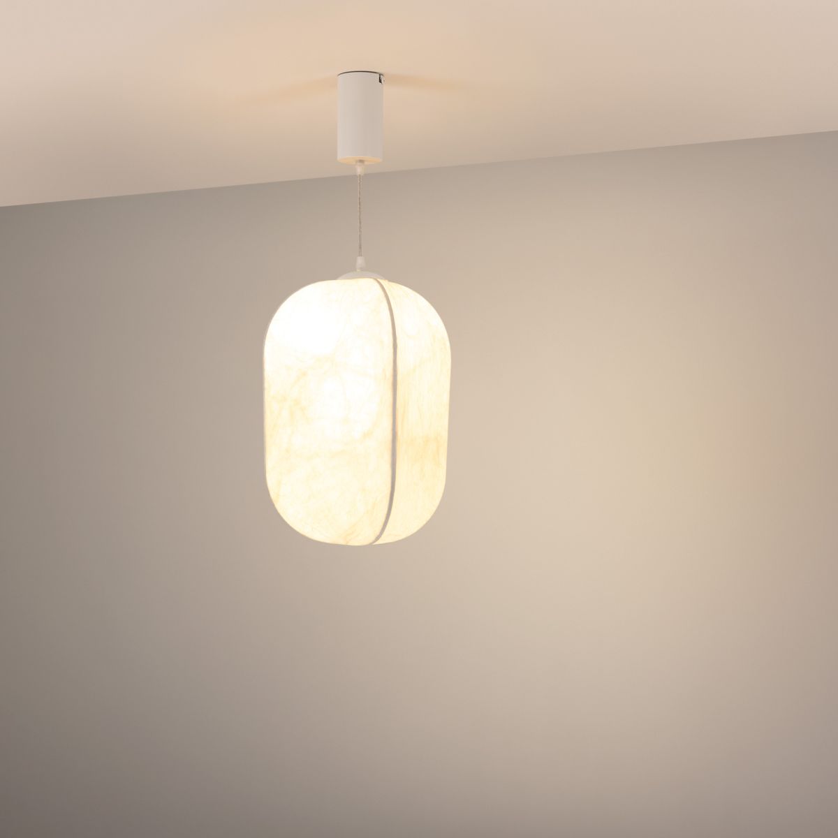 Подвесной светильник Arlight SP-SETA-HANG-L410х300-7W Warm2700 (WH, 320 deg, 230V) (IP20, Натуральный шелк) 056883 в Санкт-Петербурге