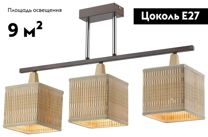 Потолочная люстра Velante 266-127-03 в #REGION_NAME_DECLINE_PP#