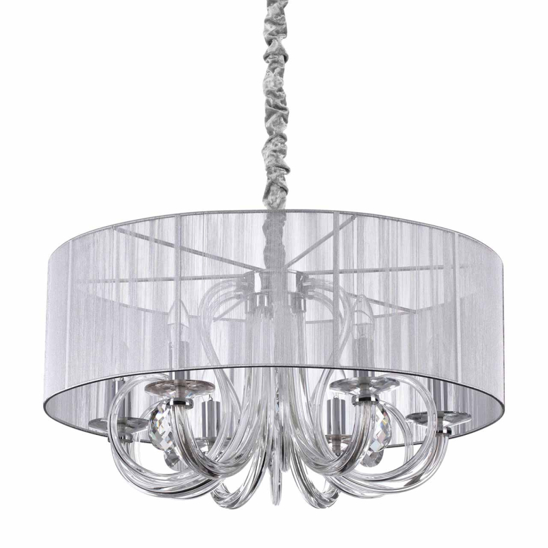 Подвесная люстра Ideal Lux Swan SP6 Argento 208152 в Санкт-Петербурге