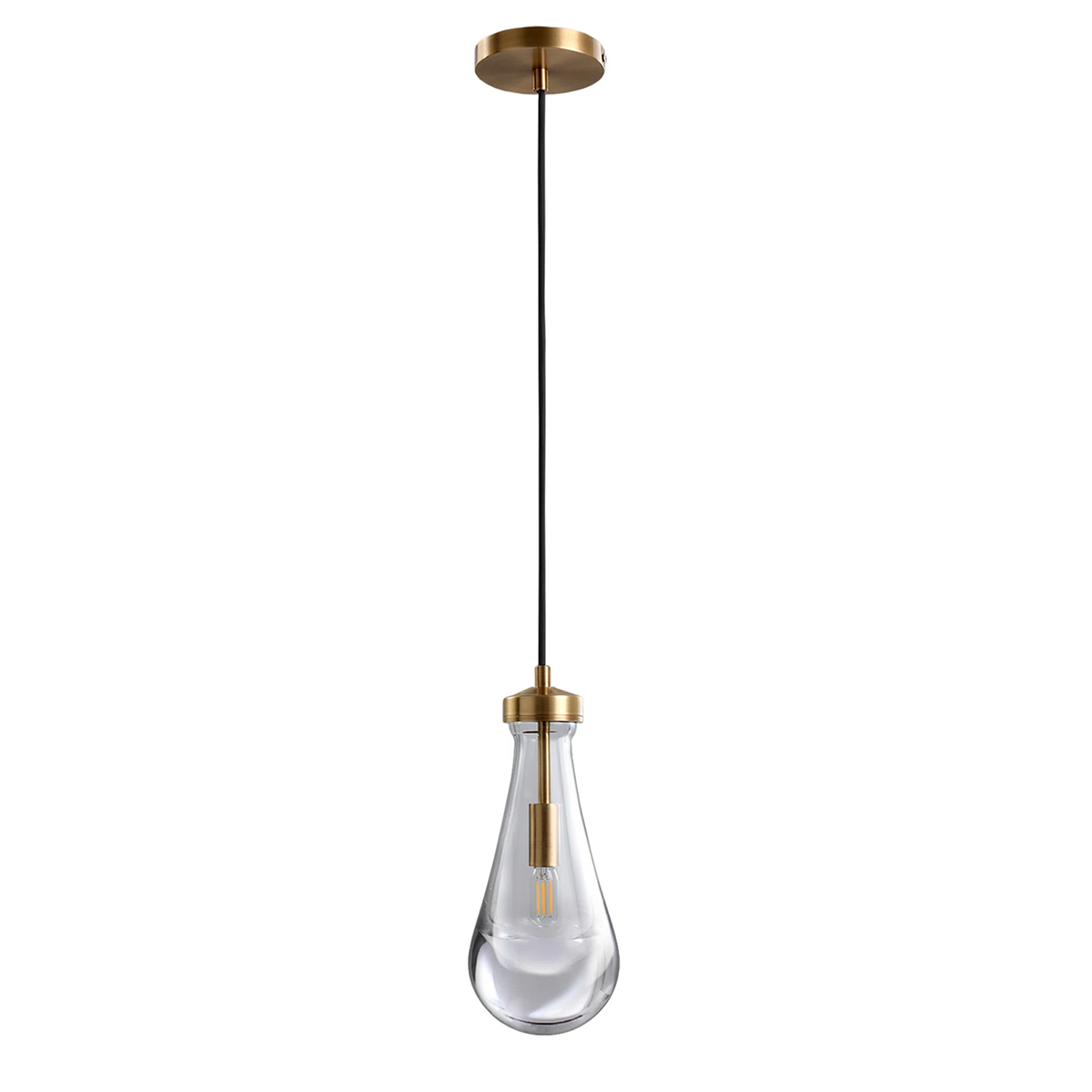 Подвесной светильник DeLight Collection Raindrop MT9093-1H brushed gold в Санкт-Петербурге