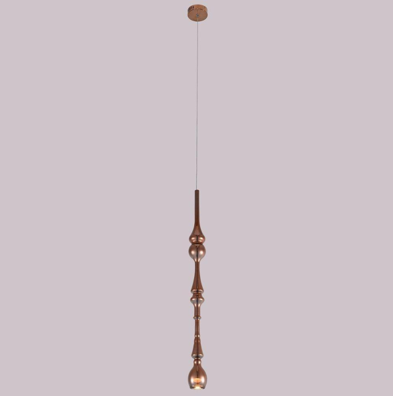 Подвесной светодиодный светильник Crystal Lux Lux SP1 D Copper в Санкт-Петербурге