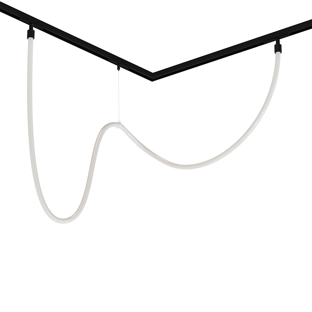 Магнитный трековый светильник Arte Lamp Loop A4910PL-1BK УЦ в Санкт-Петербурге