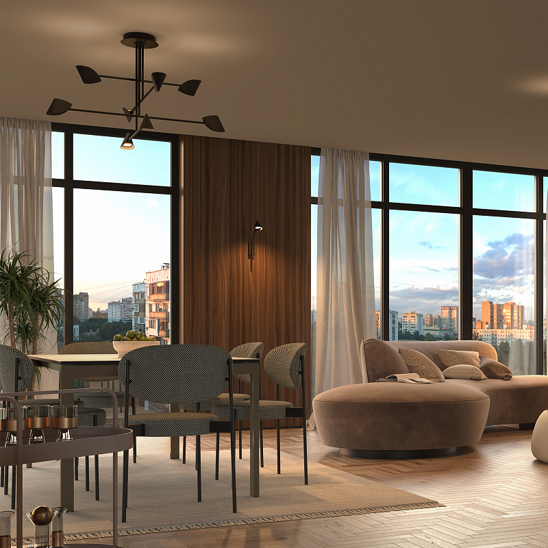 Потолочная люстра Mantra Capuccina 7578 в Санкт-Петербурге