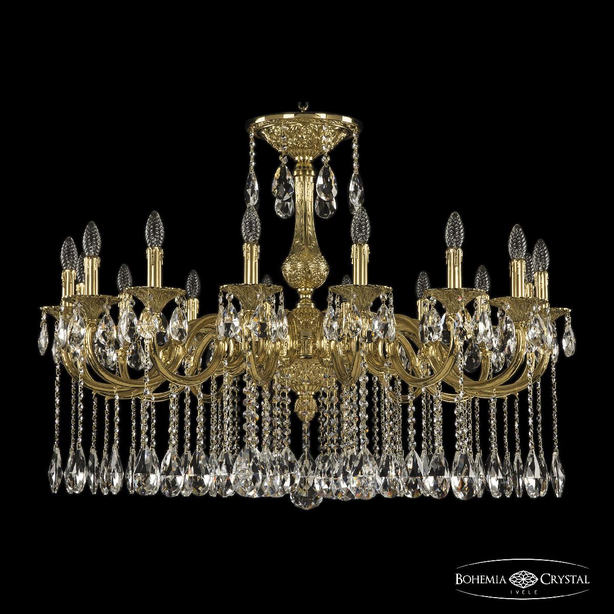 Подвесная люстра Bohemia Ivele Crystal Verona 72101/16/360 A G в Санкт-Петербурге