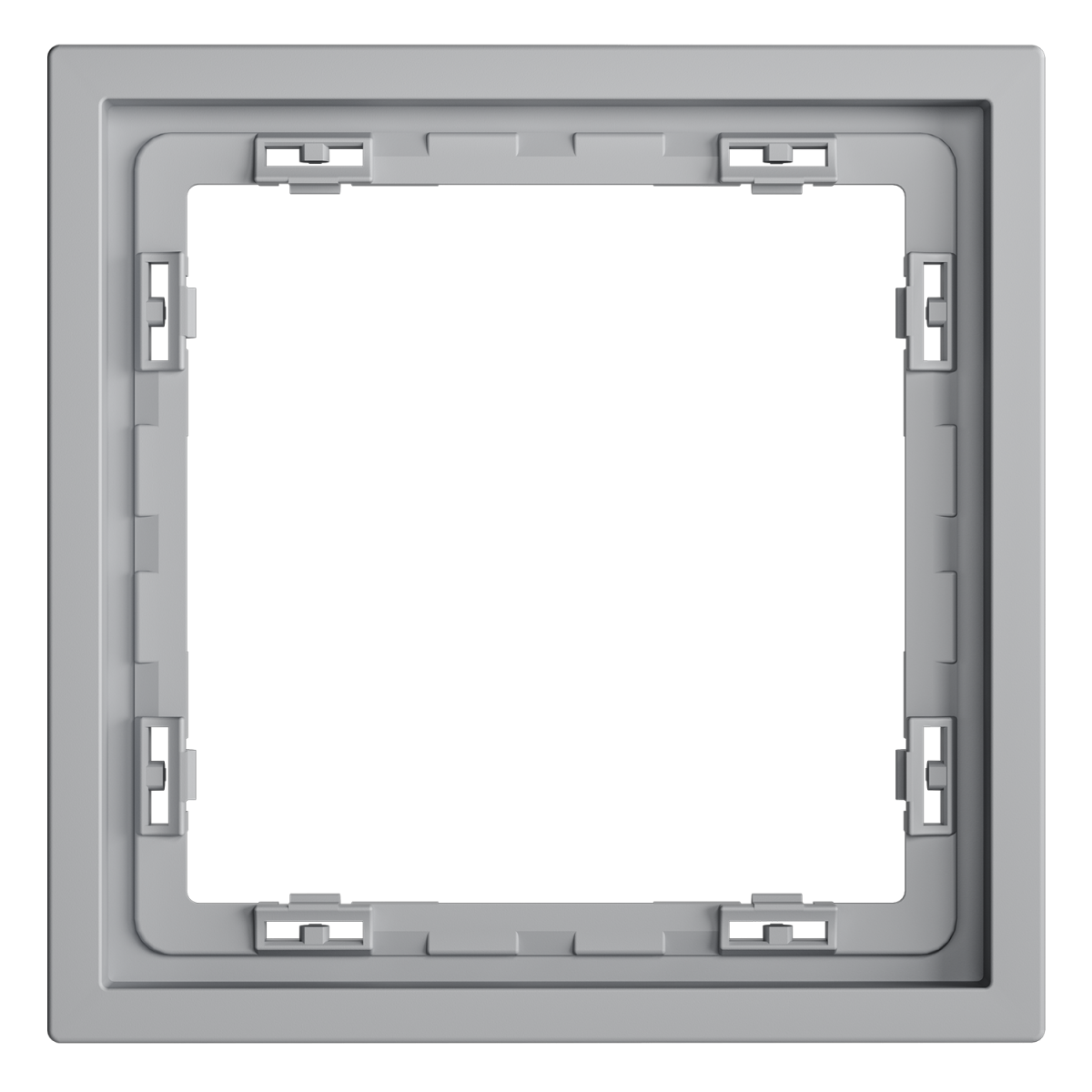 Рамка пластиковая Voltum S70 на 1 пост, (серый) VLS100116 в Санкт-Петербурге