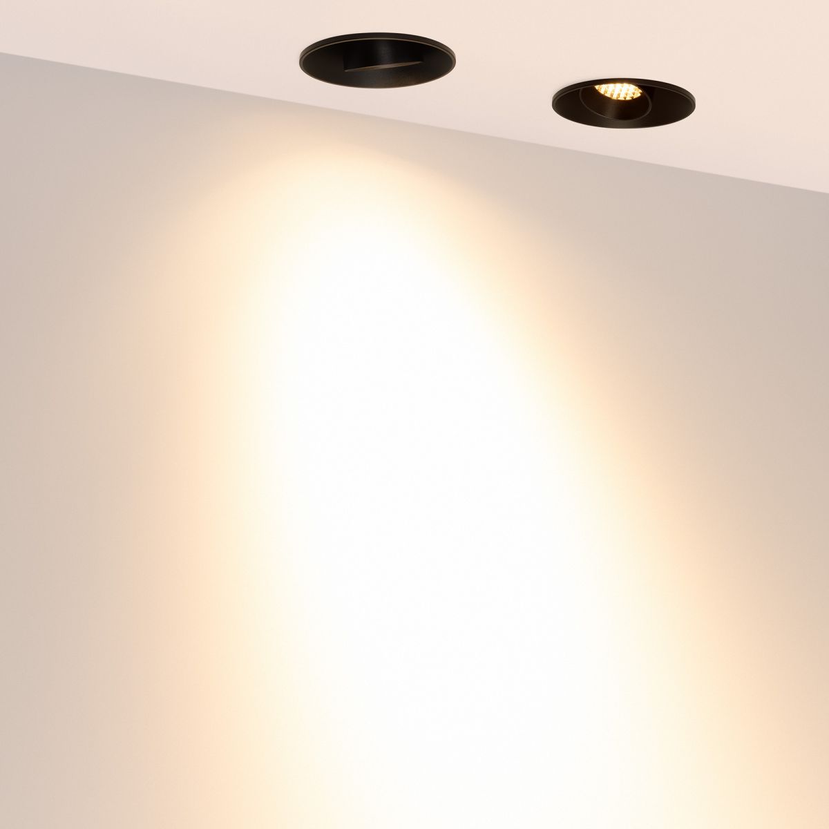 Светильник безрамочный Arlight DL-ROTARA-R63-6W Warm3000 (Черный RAL9005, 36 deg, 230V) (IP20 Металл) 064950 в Санкт-Петербурге