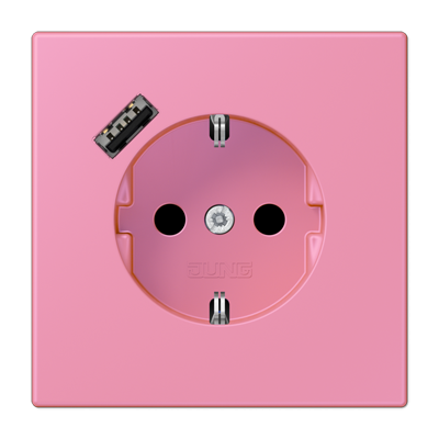 Розетка 2K+З USB Typ A Jung LC1520-18A246 в Санкт-Петербурге