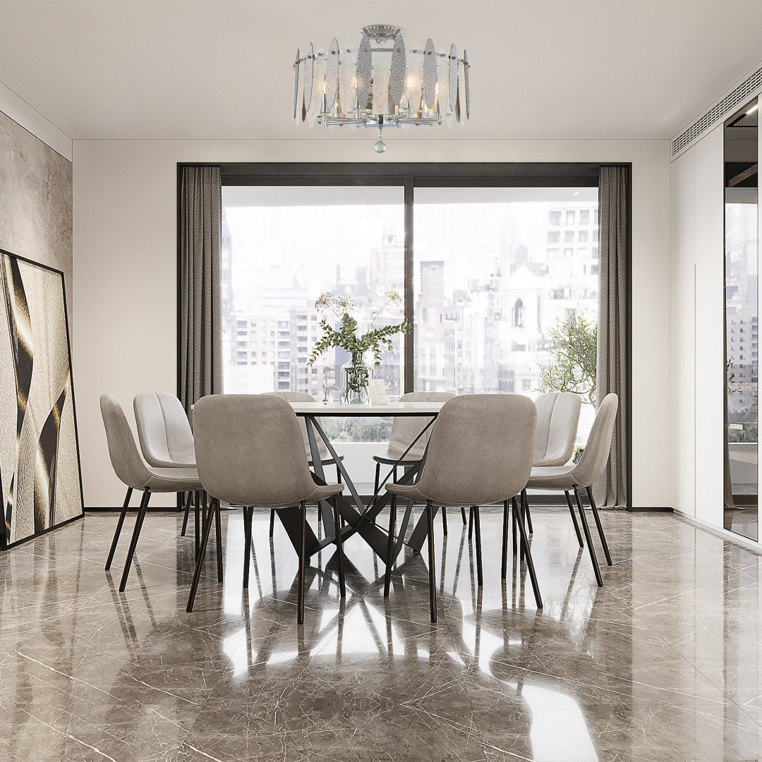 Потолочная люстра Arte Milano Sorrento 373309/8/80/570 CR в Санкт-Петербурге