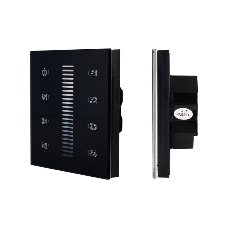 Панель Arlight Sens SR-2830A-RF-IN Black (220V,Dim,4 зоны) 019574 в Санкт-Петербурге