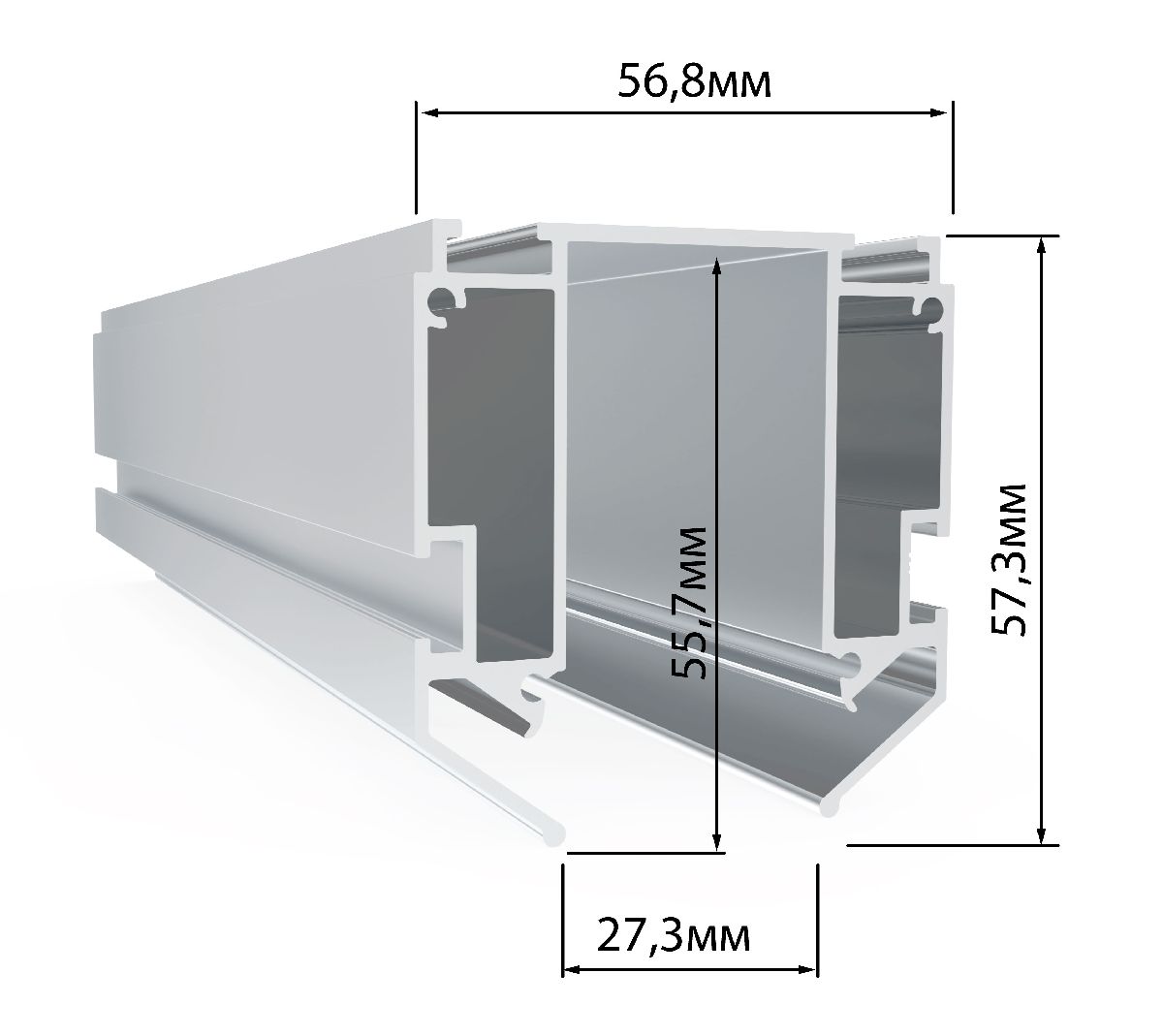 Профиль-держатель Lumker SY-LINK-20S1-2-SL 021071 в Санкт-Петербурге