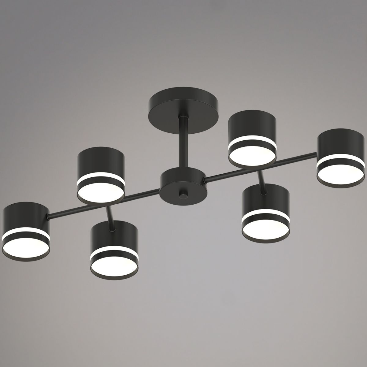 Люстра на штанге Reluce 96730-0.3-06 GX53 BK в Санкт-Петербурге