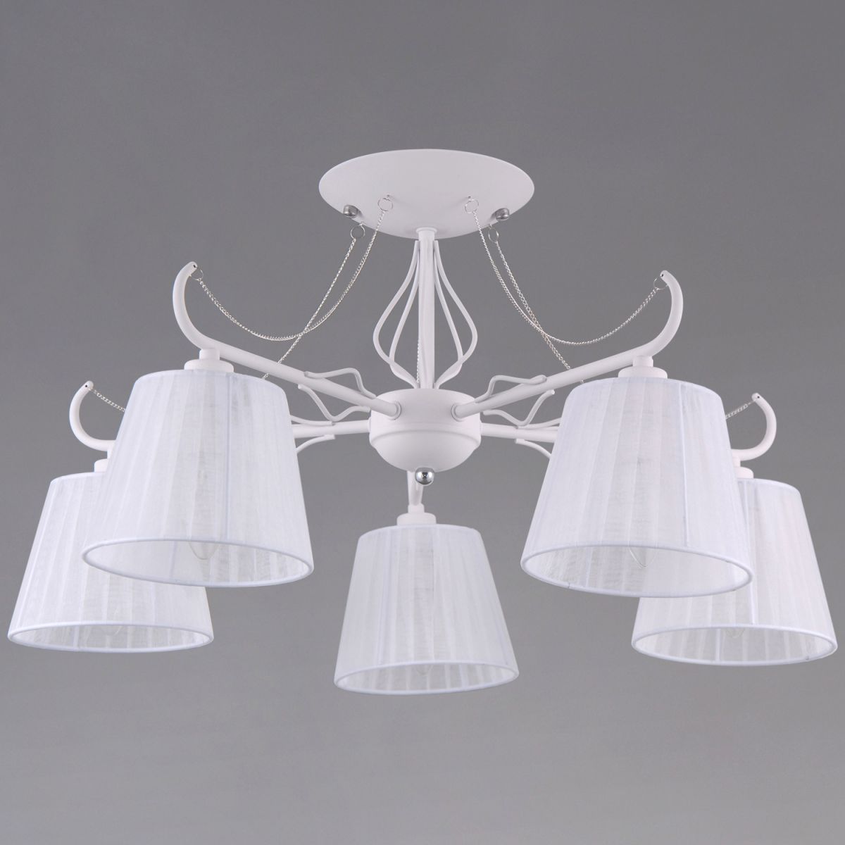 Люстра на штанге Illumico IL9482-5CSQ-25WT ELITE в #REGION_NAME_DECLINE_PP#