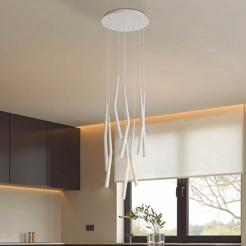 Подвесная люстра Mantra Boomerang 9366+9235 (8L) в Санкт-Петербурге