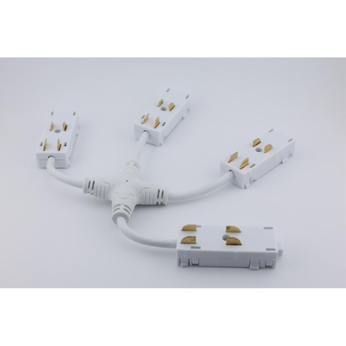 Коннектор питания Х-образный угловой для магнитного шинопровода Aployt Magnetic track 220 APL.0280.10.05 в Санкт-Петербурге