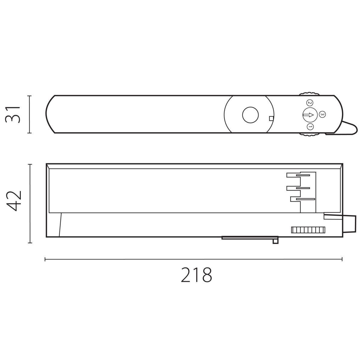 Адаптер с драйвером с DIP-switch управляемый по DALI д/трек-системы Quattro Lightstar 594067 в #REGION_NAME_DECLINE_PP#