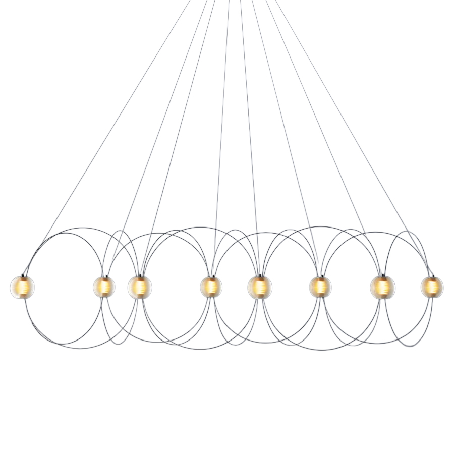 Подвесной светильник Delight Collection 7282P/L8 в #REGION_NAME_DECLINE_PP#