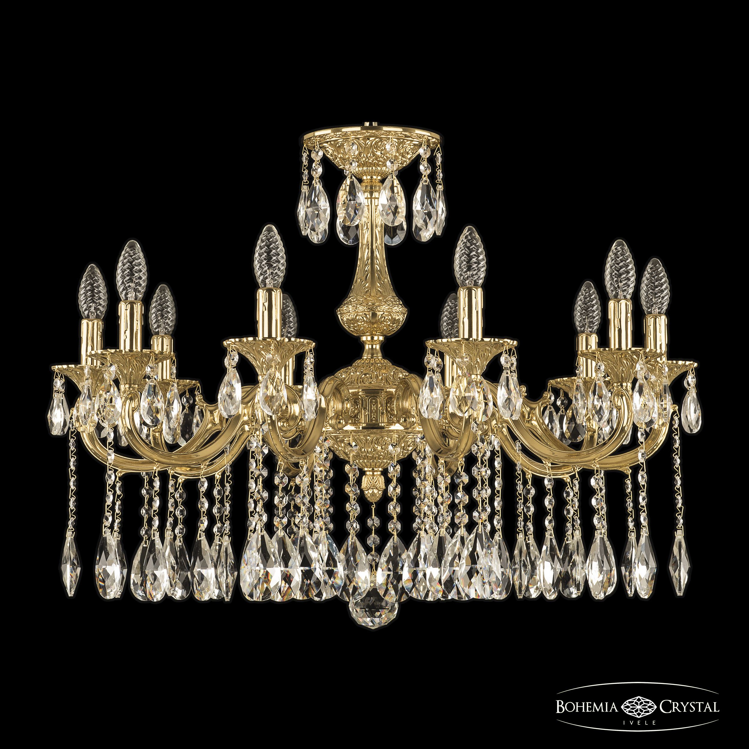 Подвесная люстра Bohemia Ivele Crystal Verona 72101/10/250 A G в Санкт-Петербурге