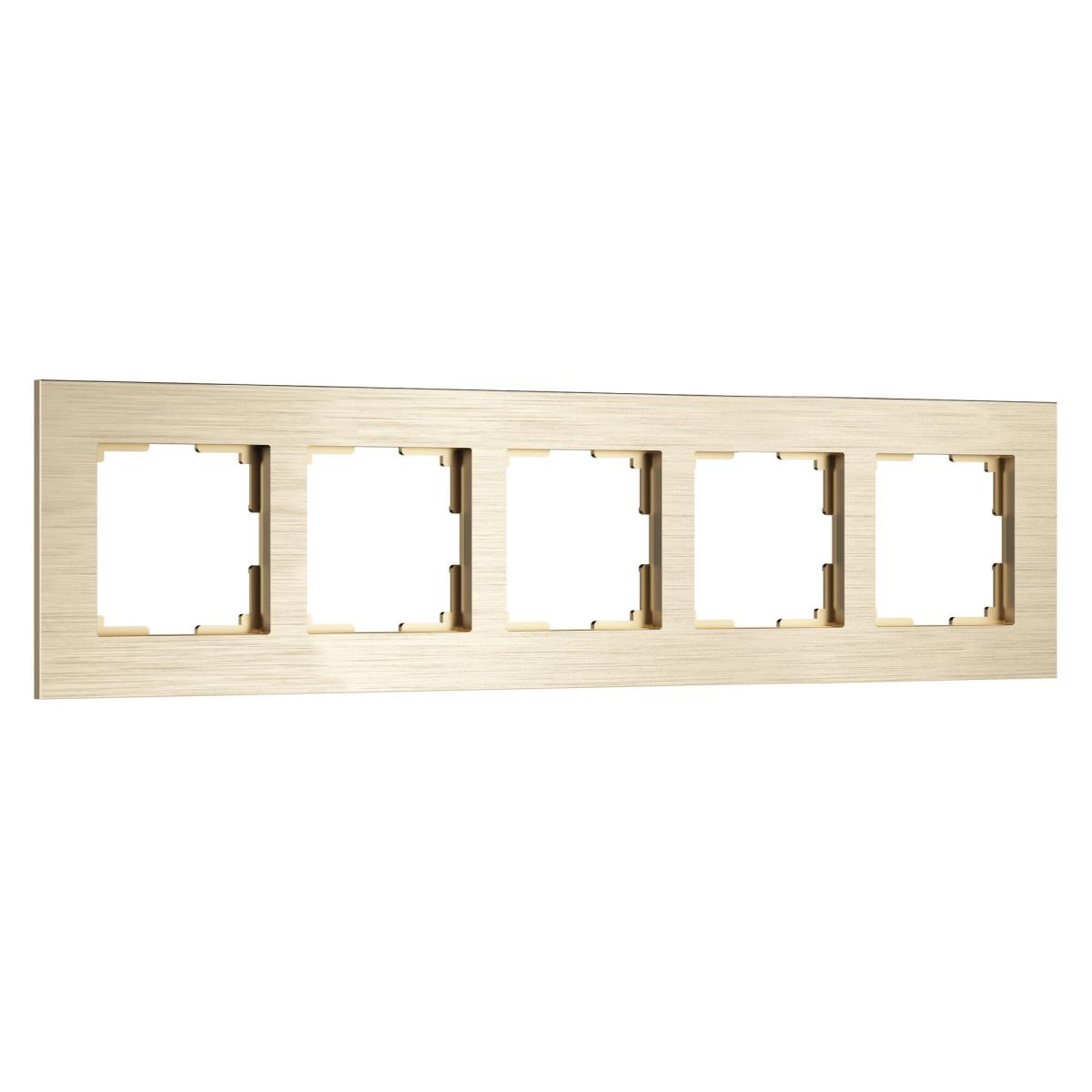 Рамка на 5 постов Werkel AluMax W0053511 4690389214363 a069967 в Санкт-Петербурге