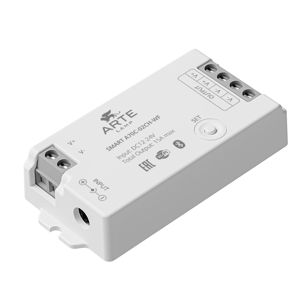 Контроллер двухканальный Arte Lamp Smart A70C-02CH-WF УЦ в Санкт-Петербурге