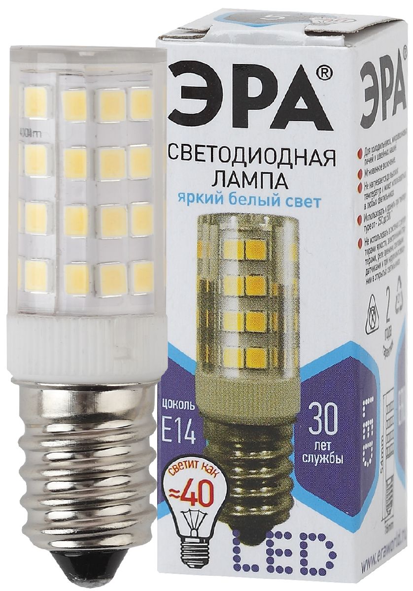 Лампа светодиодная Эра E14 5W 4000K LED T25-5W-CORN-840-E14 Б0033031 УЦ в Санкт-Петербурге