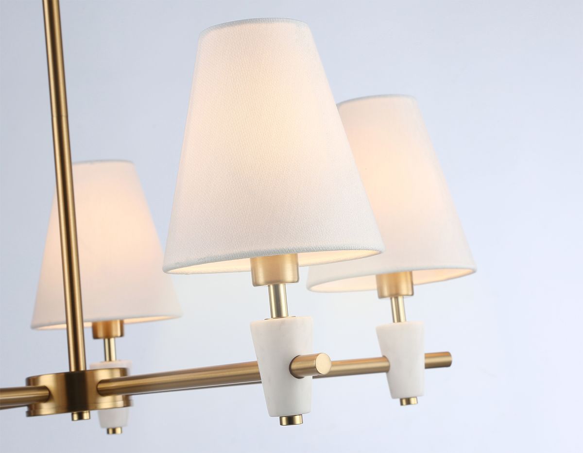 Люстра на штанге Ambrella Light High Light Ceramo Classic LH75044 в #REGION_NAME_DECLINE_PP#