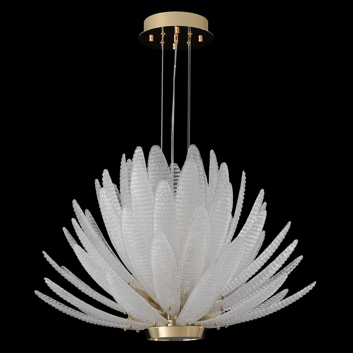 Подвесная люстра Crystal Lux ARTICHOKE SP8+1 GOLD в Санкт-Петербурге