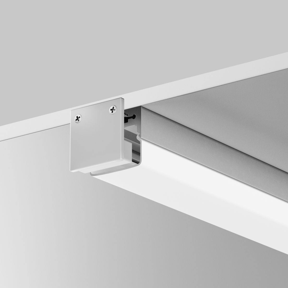 Комплект заглушек для профиля 20×20 2шт Maytoni Led Strip ALM-2020B-EC 642077 в Санкт-Петербурге