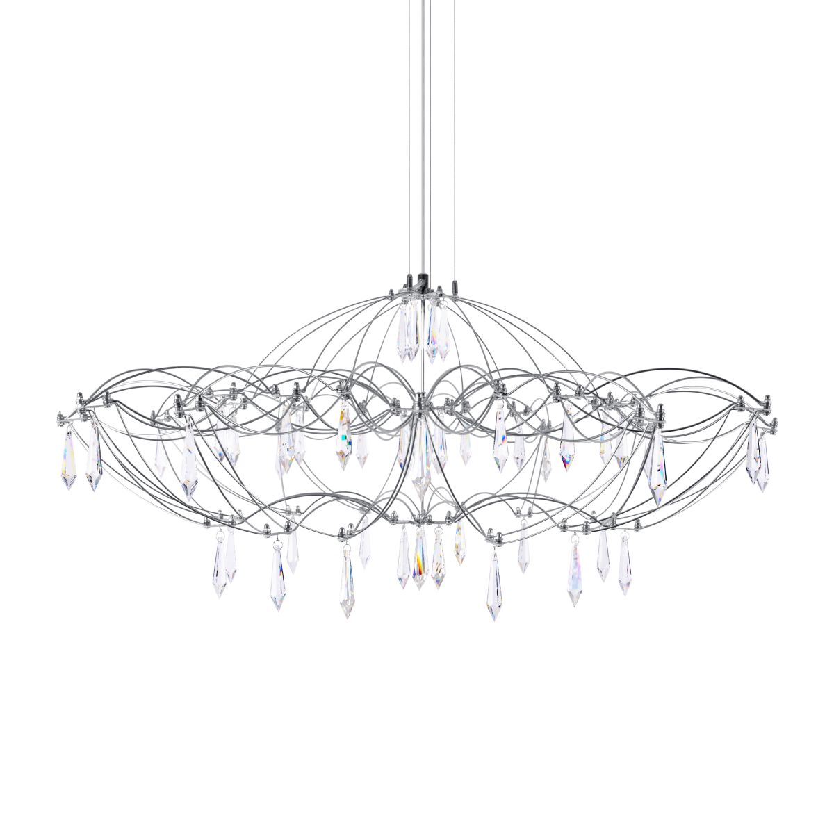 Подвесная люстра Loft IT Mira 10586/900 Silver Asfour в Санкт-Петербурге