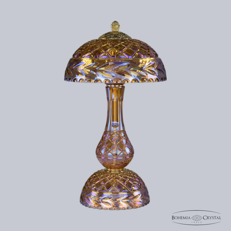 Настольная лампа Bohemia Ivele Crystal 1371L/3/25 G Shampan/M-1F в Санкт-Петербурге