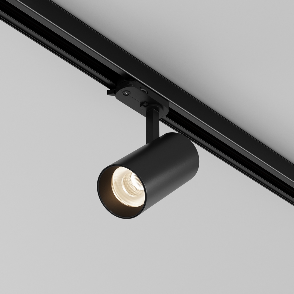 Трековый трехфазный светильник Maytoni Technical Three phase track system Trinity Focus Led TR197-3-12WCCT-M-B в Санкт-Петербурге