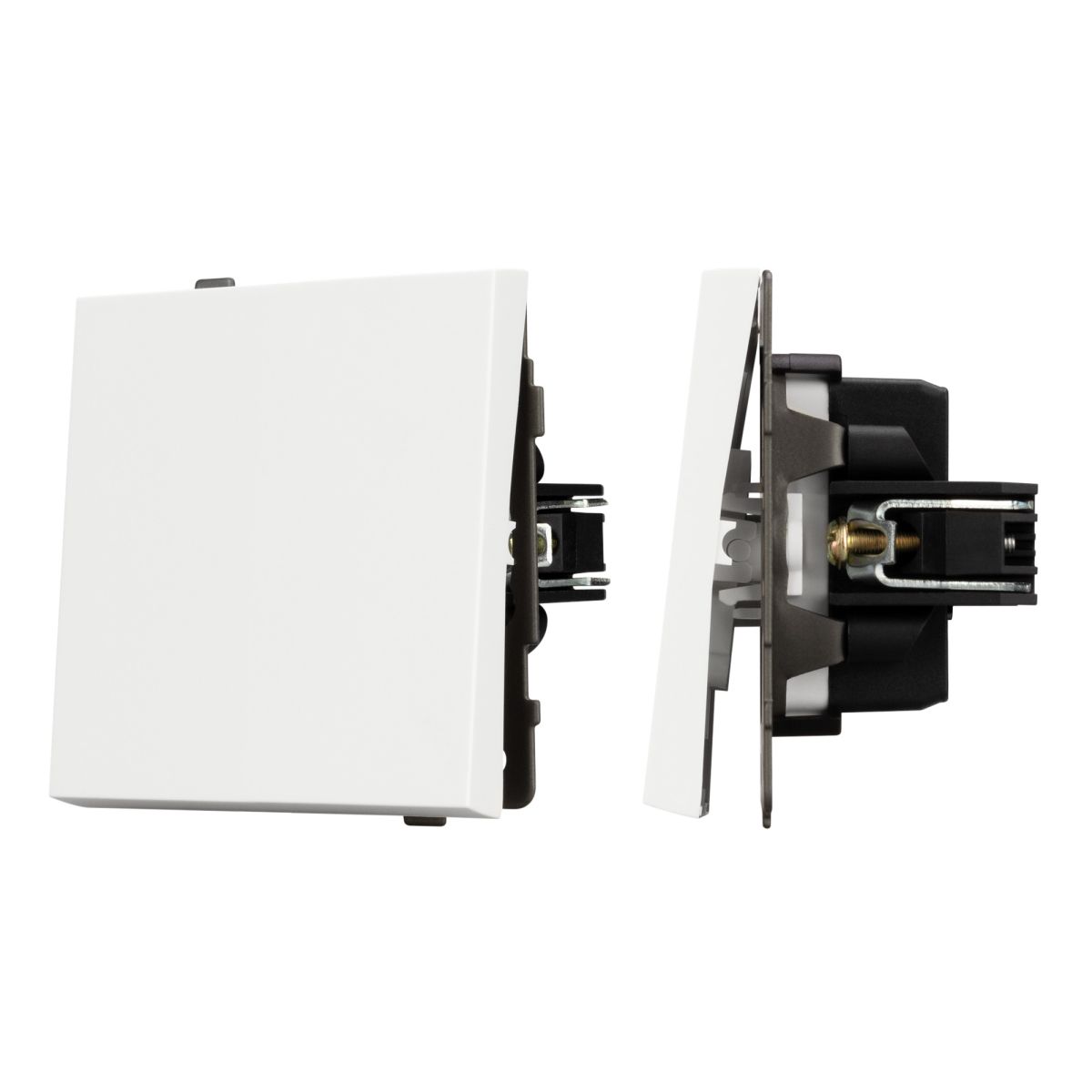 Механизм выключателя одноклавишный непроходной Arlight SWT-TENDO-MK01-SFPL-WH (230V, 10A) 054570 в Санкт-Петербурге