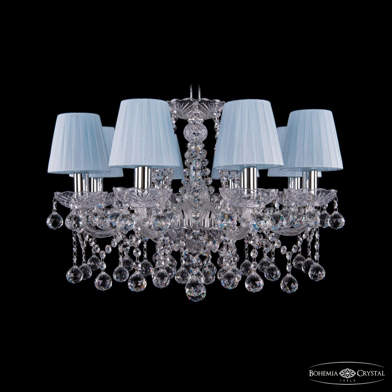 Подвесная люстра Bohemia Ivele Crystal 1413/8/200 Ni Balls SH4 в Санкт-Петербурге