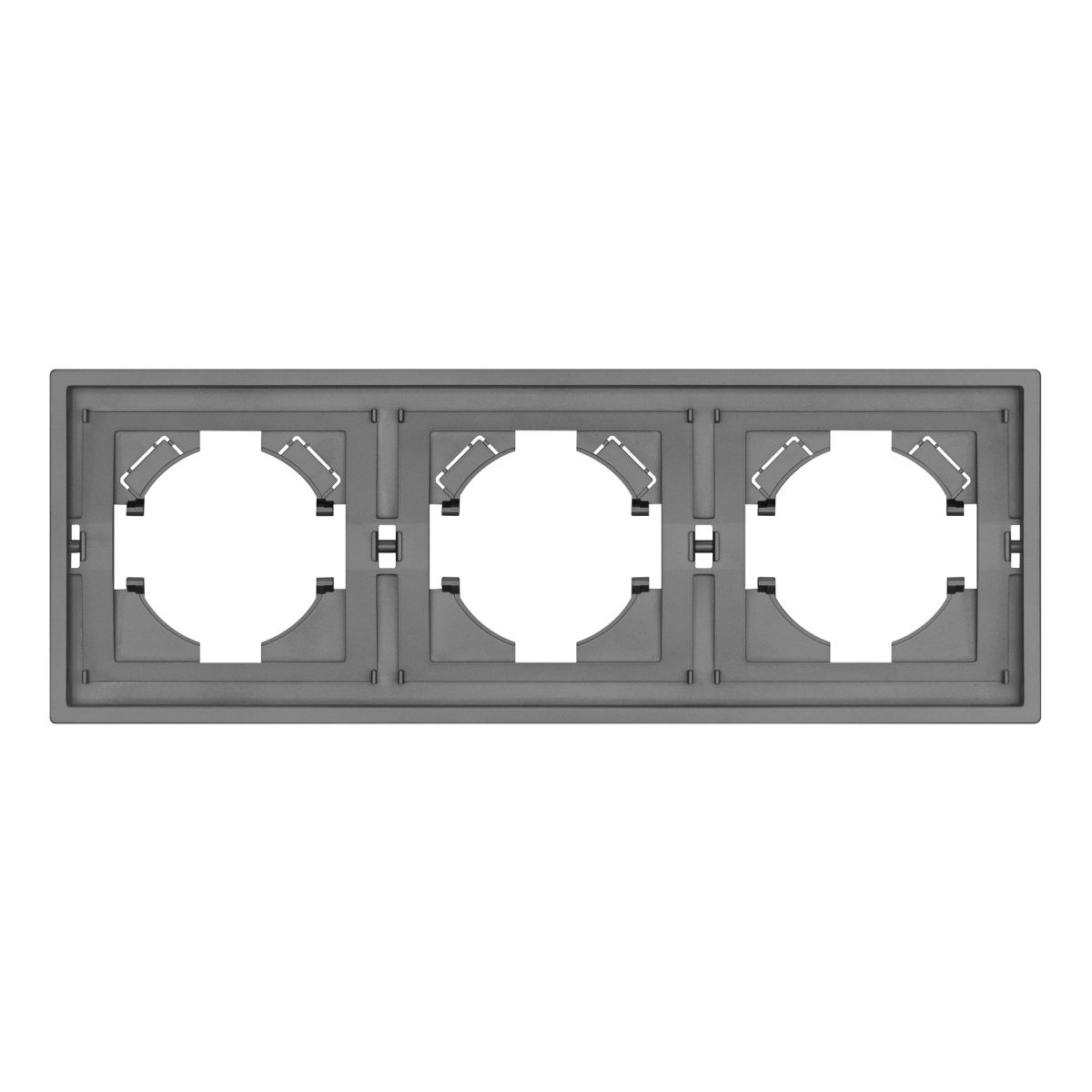 Рамка пластиковая на 3 поста Arlight FRM-TENDO-PL-3-GR 053845 в Санкт-Петербурге