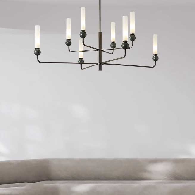 Люстра на штанге ImperiumLoft Sensei 241320-23 в Санкт-Петербурге