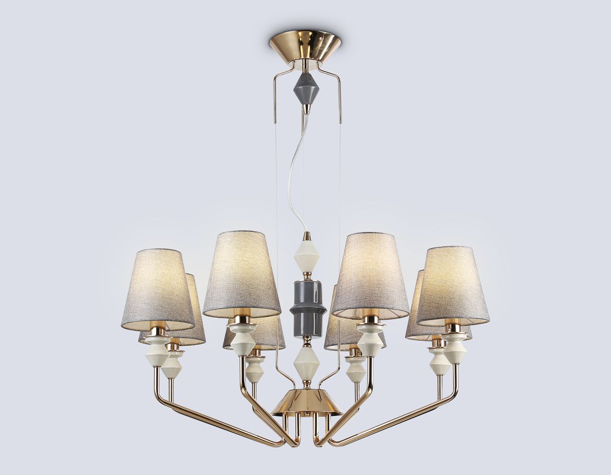 Подвесная люстра Ambrella Light High Light Ceramo Classic LH75403 в #REGION_NAME_DECLINE_PP#