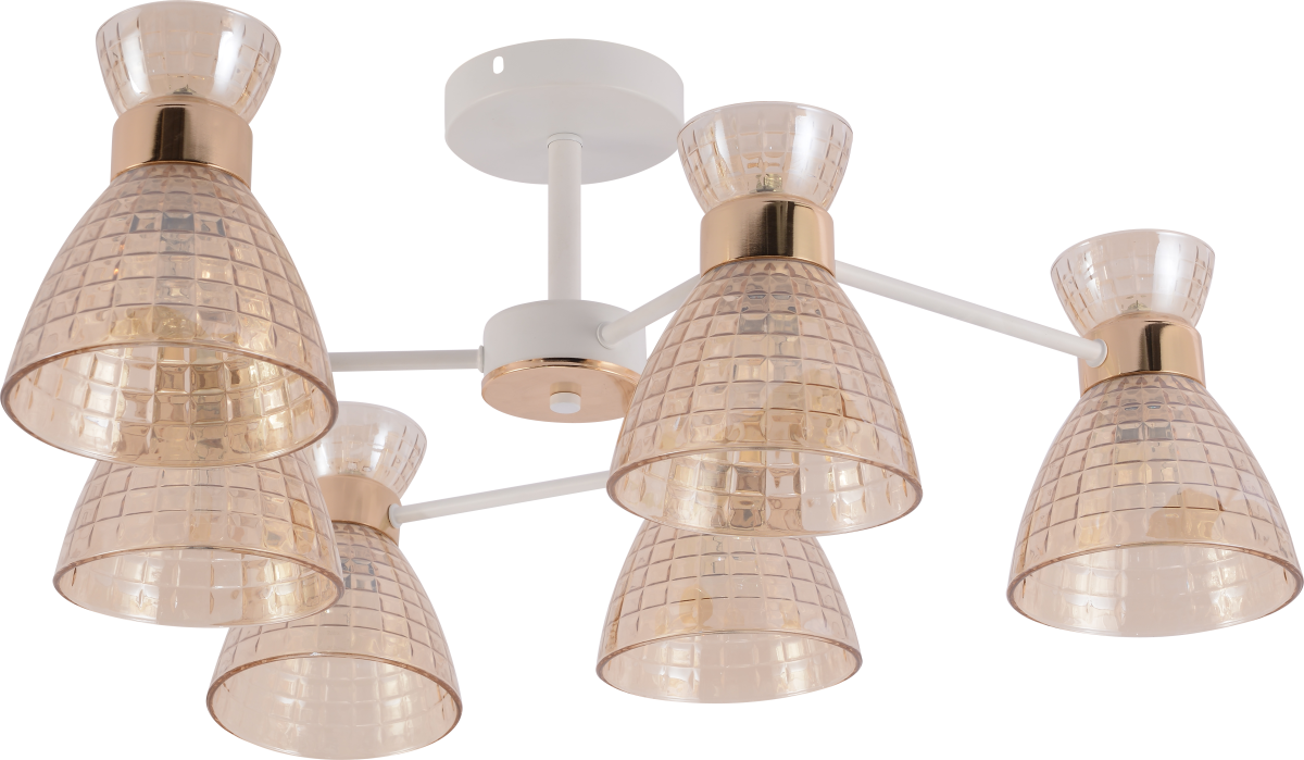 Люстра на штанге Rivoli Frances 9182-306 Б0069941 в #REGION_NAME_DECLINE_PP#