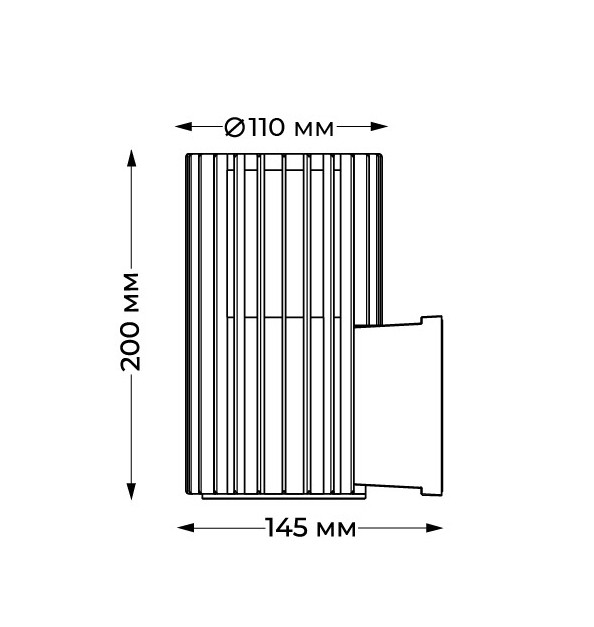 Уличный настенный светильник Italline IT3047 в #REGION_NAME_DECLINE_PP#