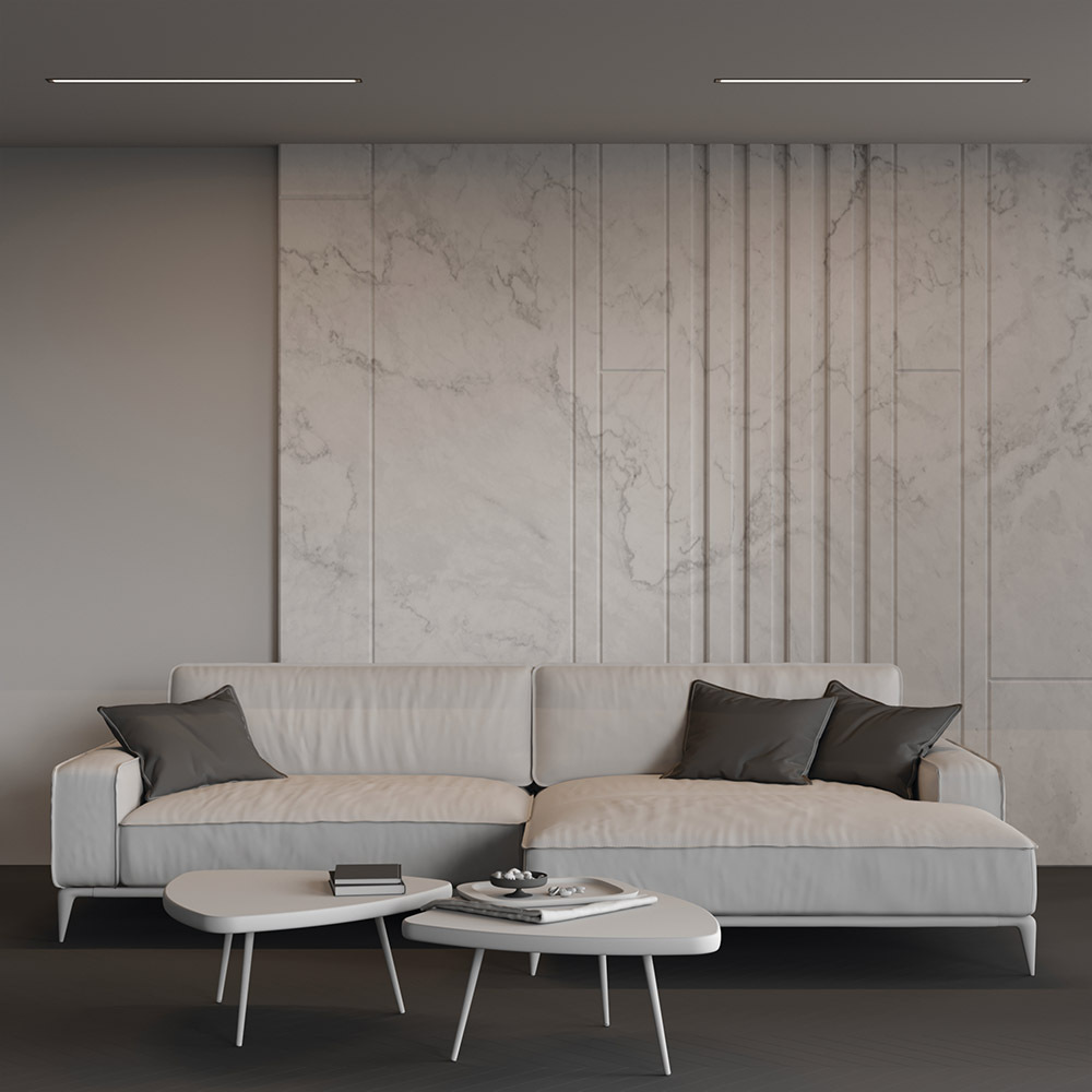 Линейный встраиваемый светильник Maytoni Technical 4000K 50x35 (Черный, 1 м) LL313012 в Санкт-Петербурге